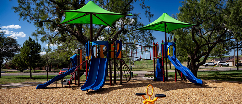 Playground at Mountainview park